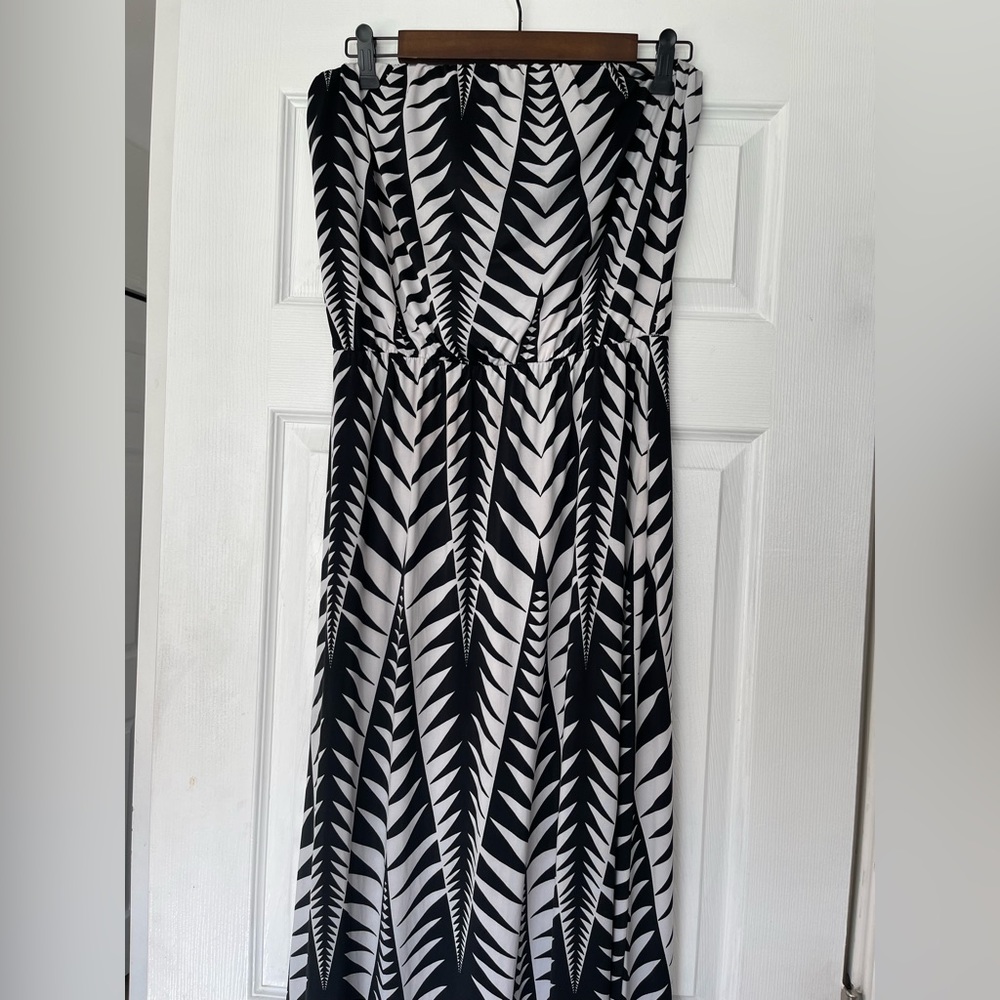 Strapless Maxi Dress